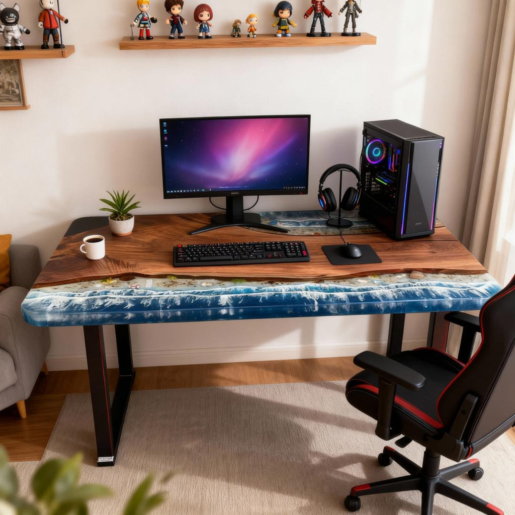 Paysage des marées d'Azur