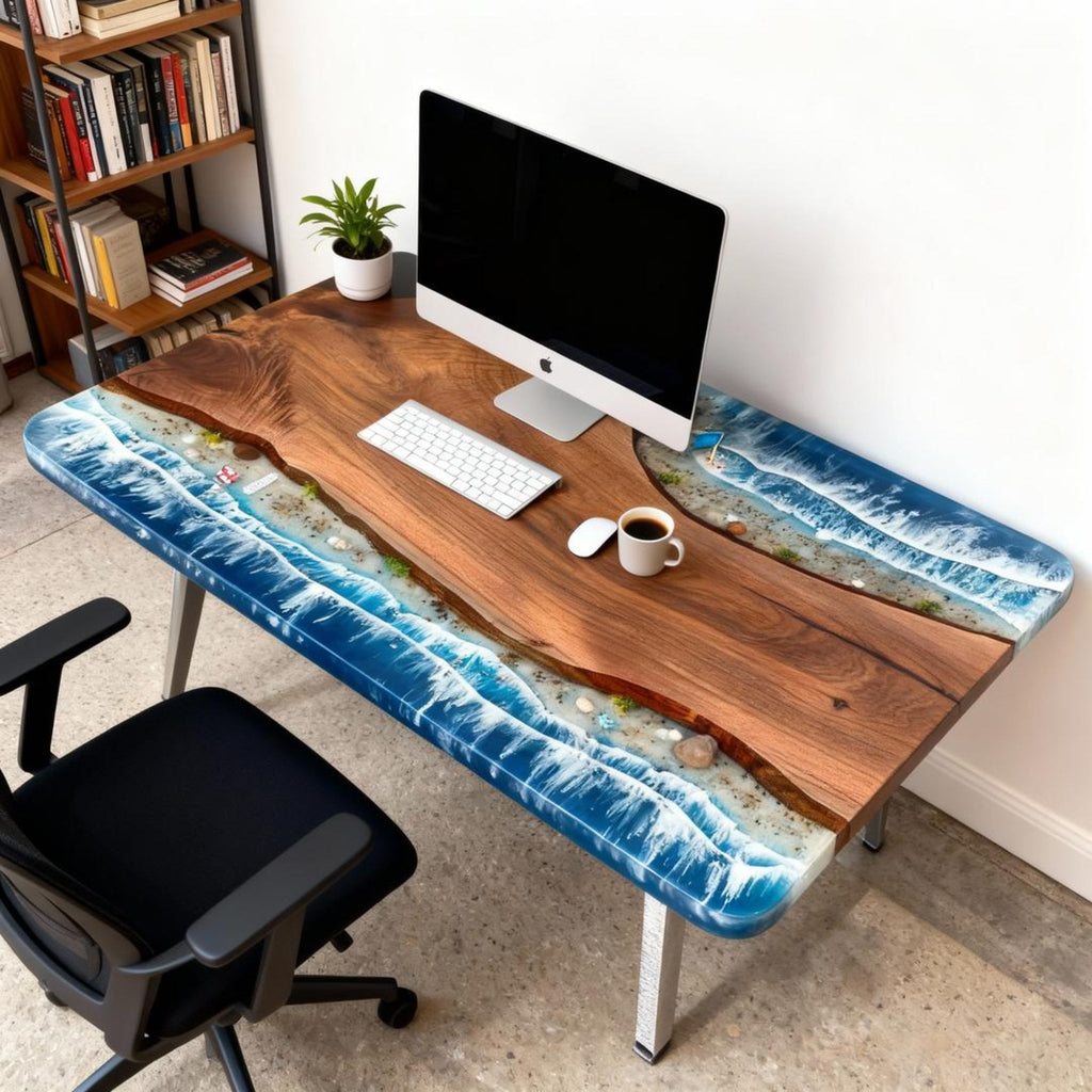 Paysage des marées d'Azur