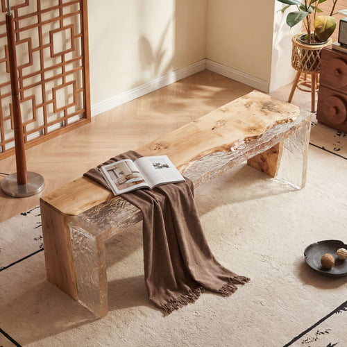 Bois de peuplier cristallin