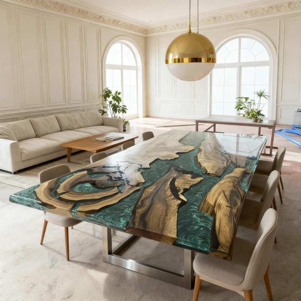 Rivière turquoise émeraude