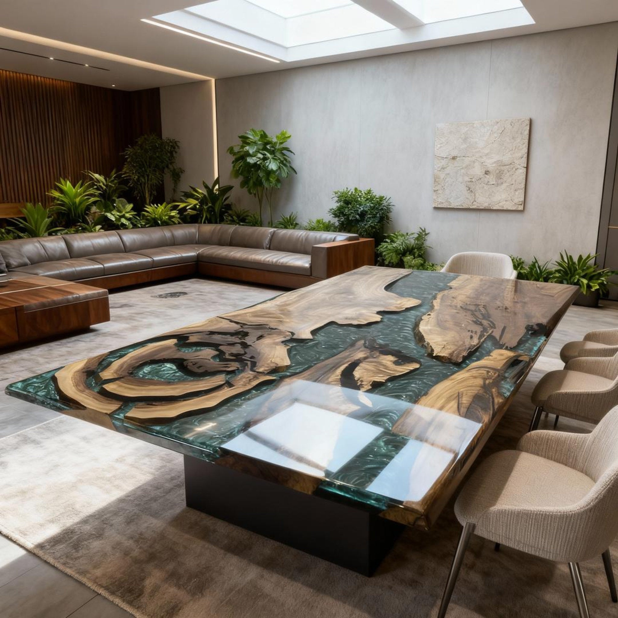 Rivière turquoise émeraude