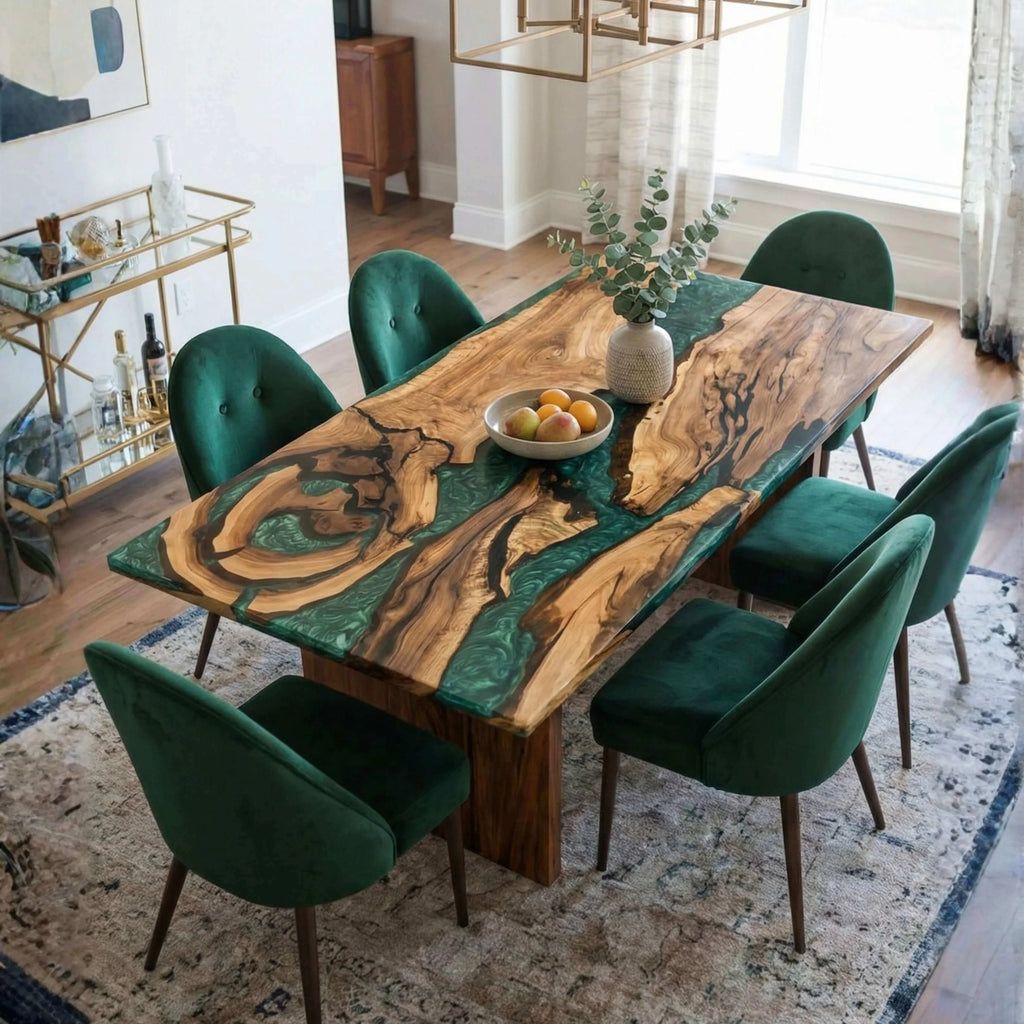 Rivière turquoise émeraude