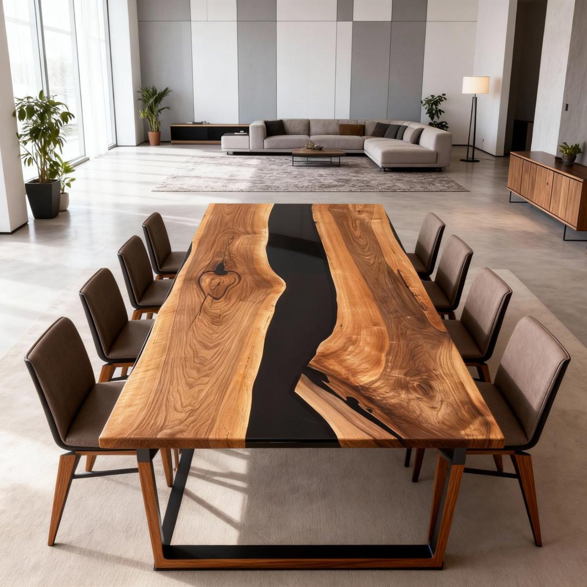 Rivière de velours noir