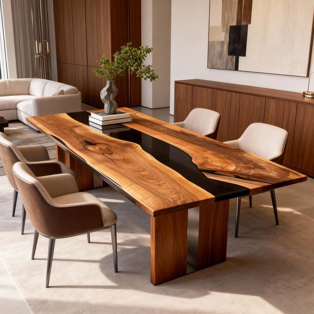 Rivière de velours noir