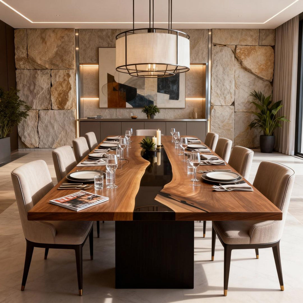 Rivière de velours noir