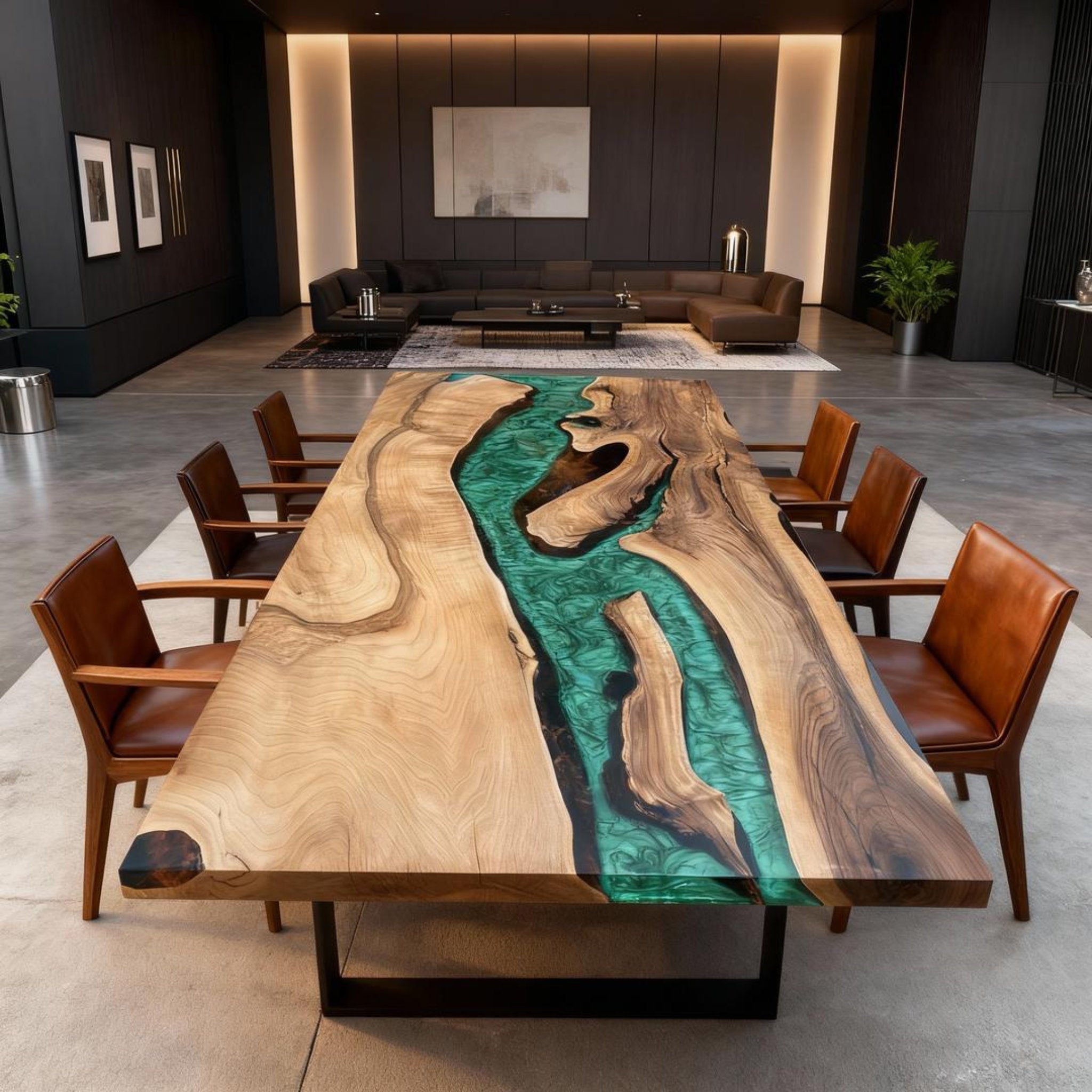 Rivière incrustée d'émeraude