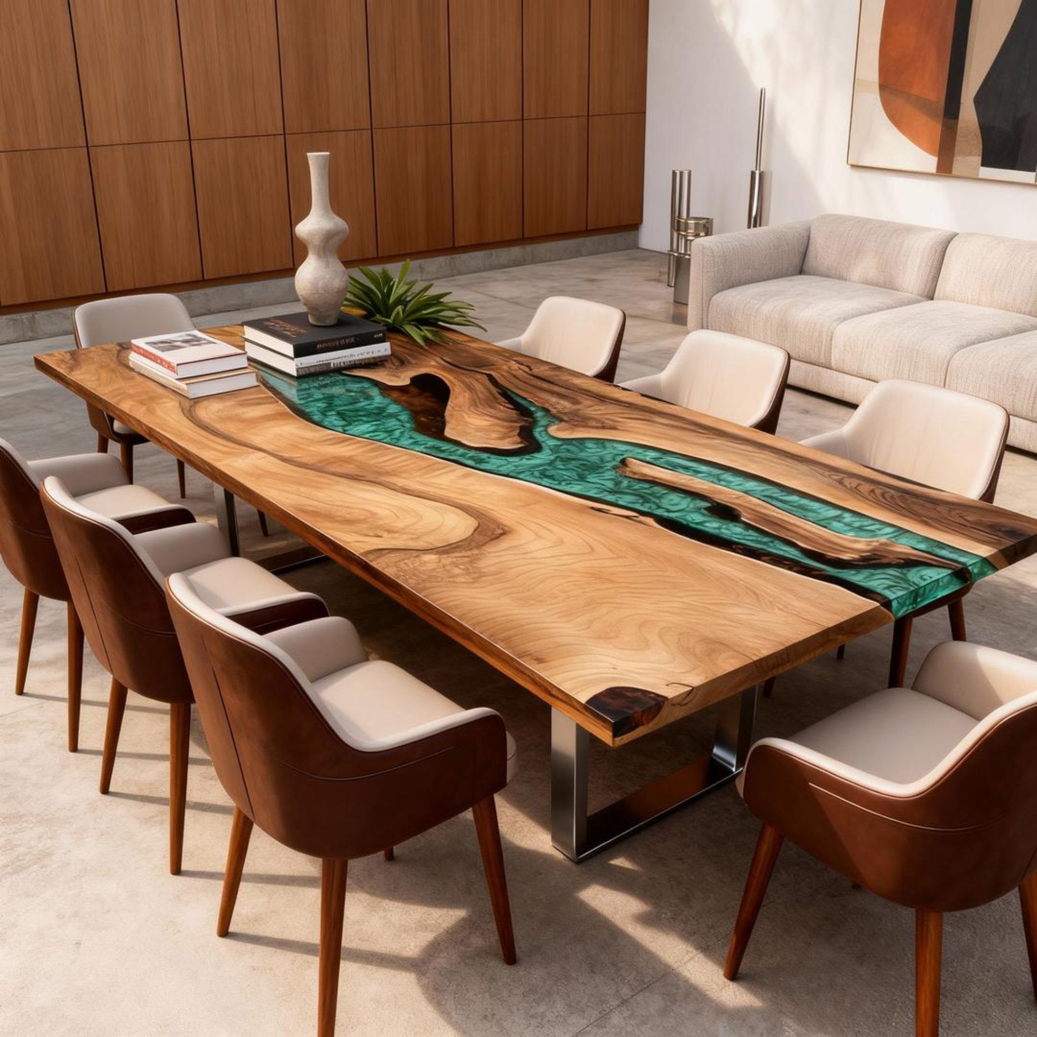 Rivière incrustée d'émeraude