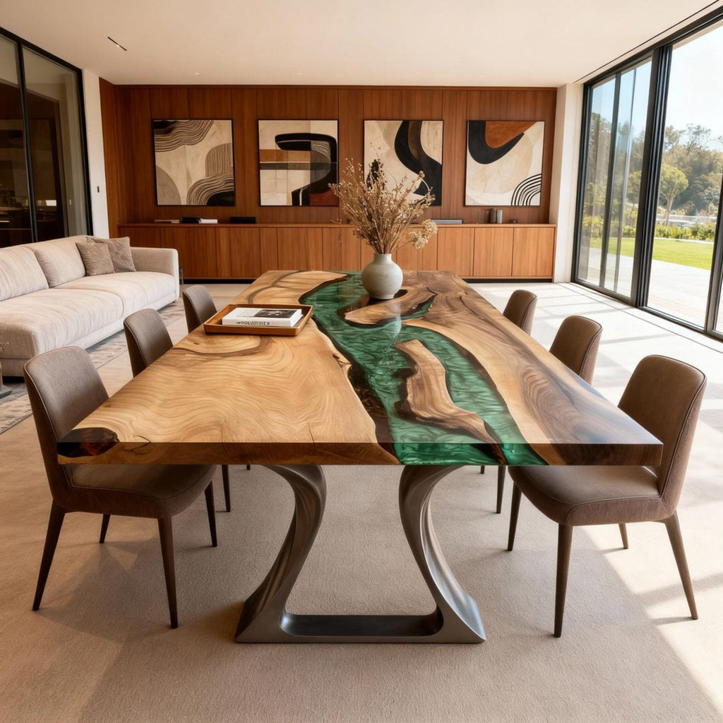 Rivière incrustée d'émeraude