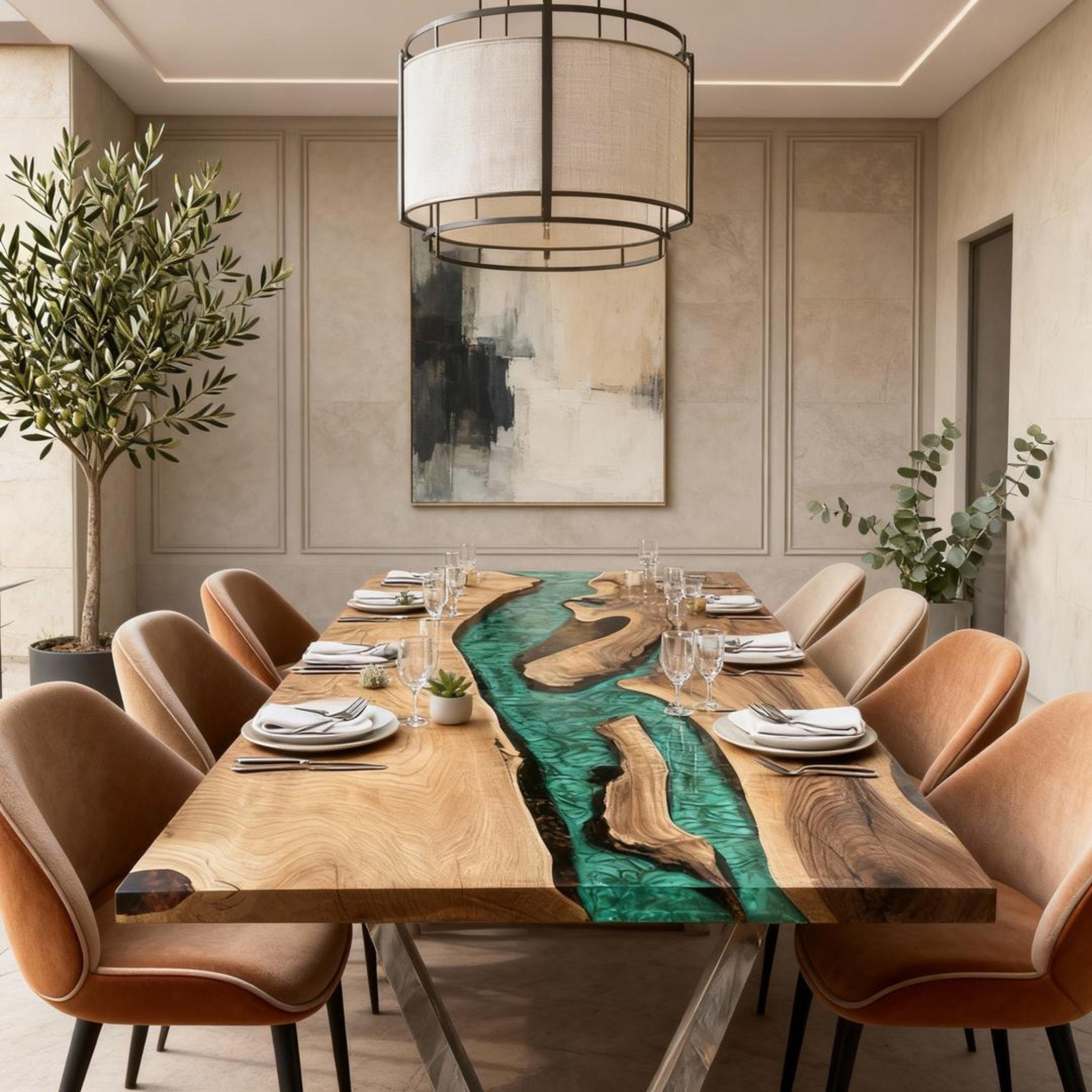 Rivière incrustée d'émeraude