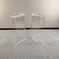 Clear Acrylic V Frame Table Legs EAT-21